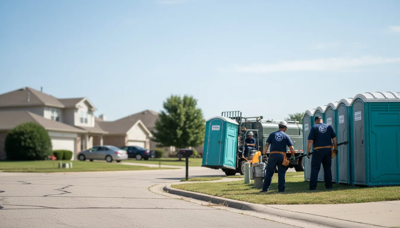 Porta Potty Rental in Ingraham, IL near me
